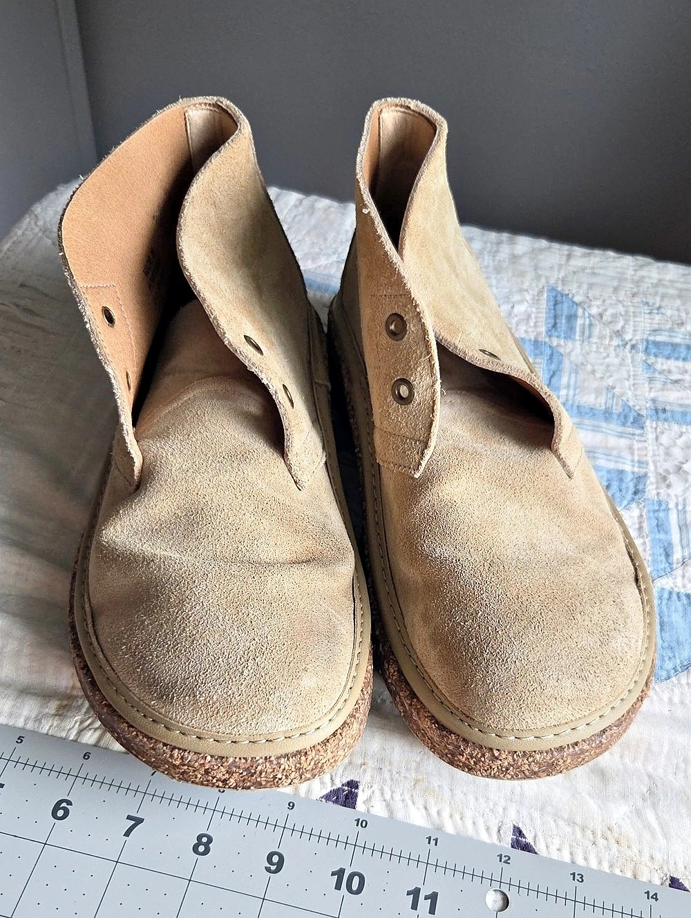 Birkenstock Bartlett Suede Ankle Boots Brown EU 41 L